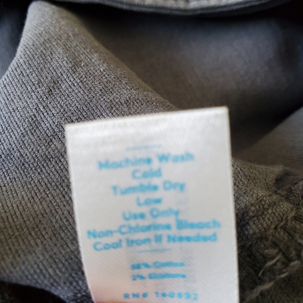 Marine Layer Charcoal Gray High-Rise Utility Shorts - Picture 11 of 13